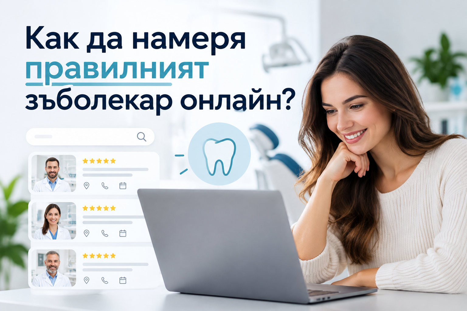 Как да намеря правилният зъболекар онлайн?